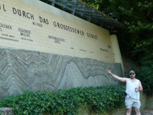 Geologische Wand Gruga