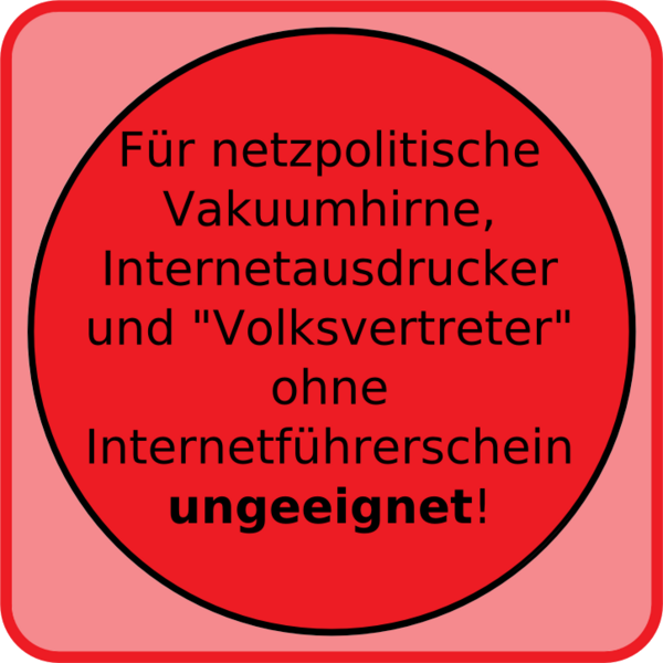 Für Internetausdrucker ungeeignet