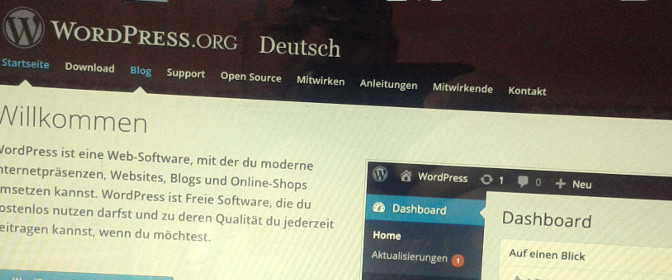 WordPress Header, Foto: Cowboy of Bottrop, Lizenz: CC-by-sa 3.0 de