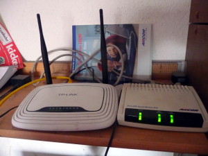 DSL-Modem & TP-Link-Router