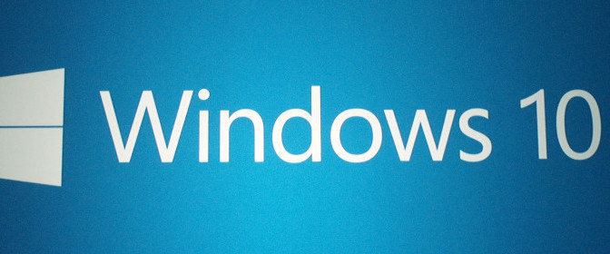 Windows 10 Header