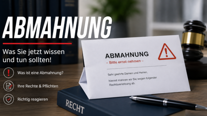 Abmahnung Header