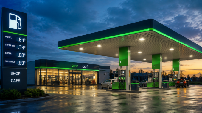 Tankstelle Header